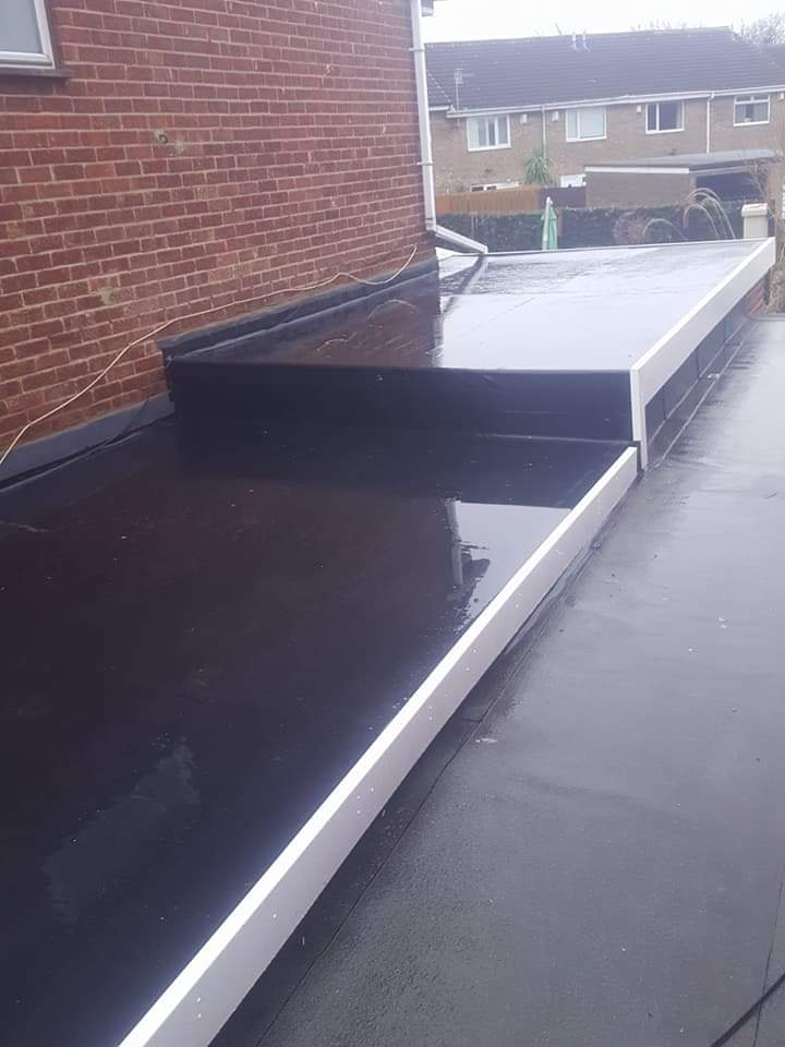 Roofing work