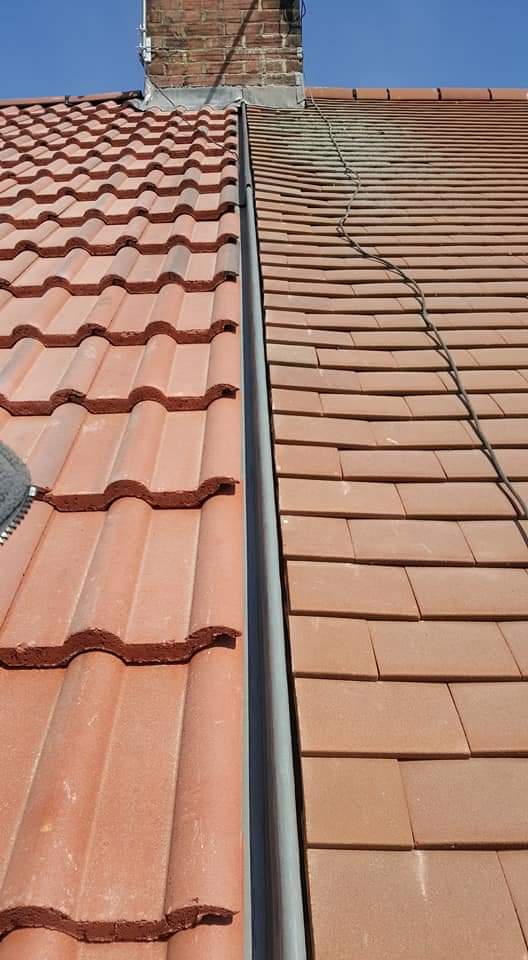 Roofing work