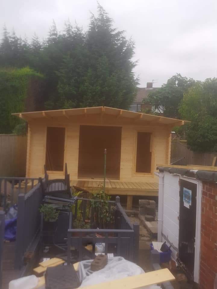 Roofing work