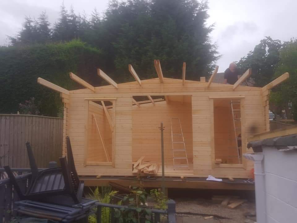 Roofing work
