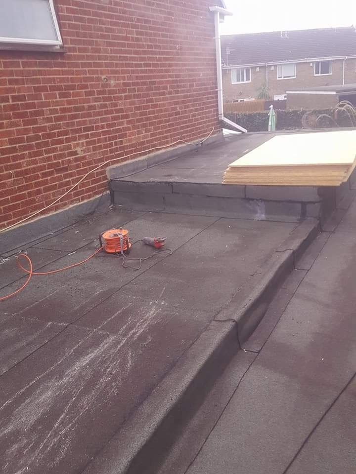Roofing work