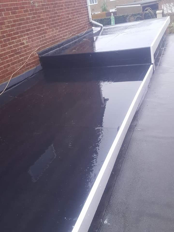 Roofing work
