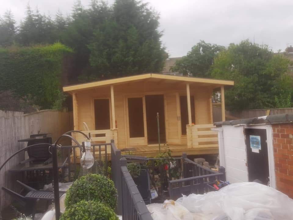 Roofing work