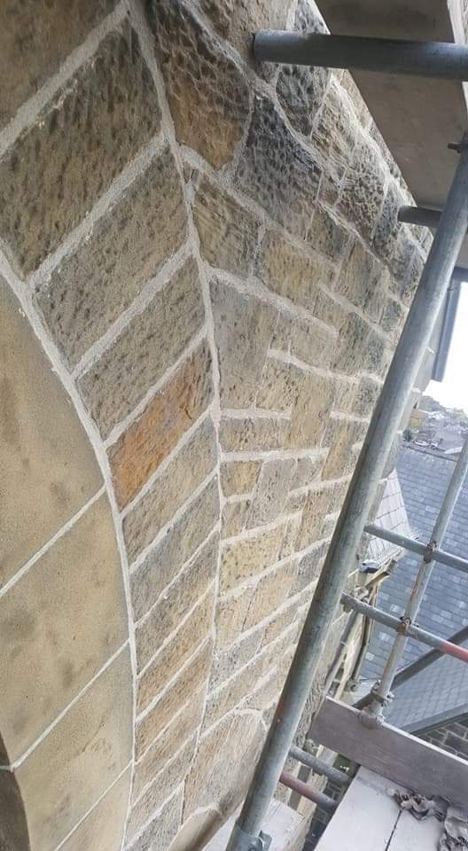Roofing work