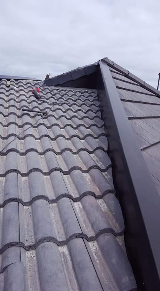 Roofing work